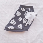 ハロウィンモンスターの半袖T/ブラック