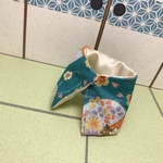 ぬいぐるみ用おふとん風マント(水色)