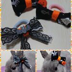 うさぎ用のハロウィンリボン(片耳用)【再販】
