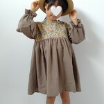 80〜120cm モリスワンピース ＊ 子供服＊ キッズ＊ 受注製作  
