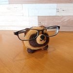 メガネスタンド🕶️たぬさん❤️羊毛フェルト