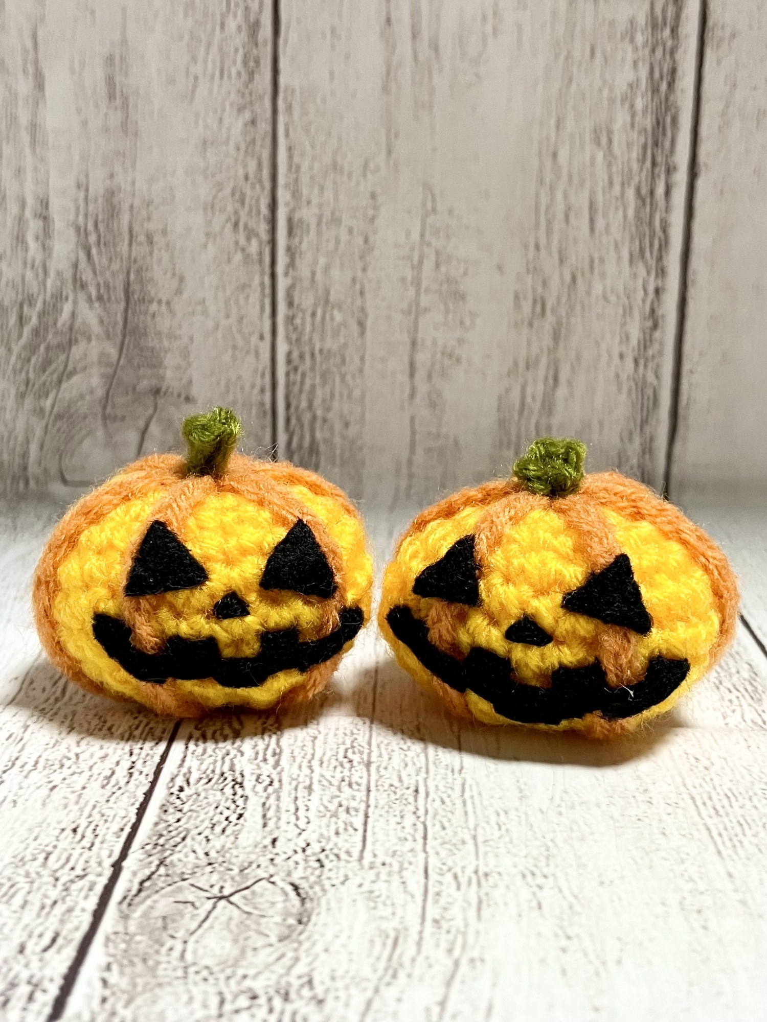 ハロウィン☆カボチャくまちゃんボールチェーンキーホルダー