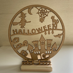 ハロウィン　魔女B　飾り　置物