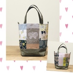 1点のみ　ミナペルホネンhandmade パッチワークトートバッグ