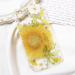 ガーベラiPhoneケース ガーベラスマホケース 押し花ケース 押し花スマホケース 押し花iPhoneケース 押し花 スマホ