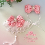 カチューム　チョーカー　セット💖ピンク👸プリンセス🎀 Piacere ribbon 🎀