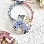 New✨レジンと紫陽花のサークルヘアアクセサリー