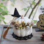ハロウィンのナチュラルアレンジ☆ドライフラワー　ハロウィンアレンジ　ナチュラル