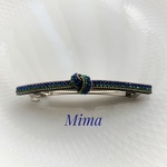 new ♡   ロング　リボン　バレッタ　♡