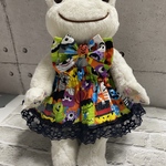 Ｐ109:かえるのピクルスビーンドールサイズハロウィンドレス