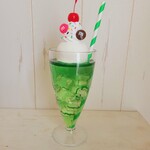 クリームソーダ　　　アメリカン