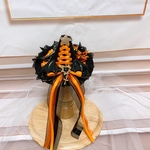 🎃完成品🎃魔女のハット〜オレンジ〜👻