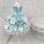 【受注製作】お好きな色で♪プリンセストルソーМサイズ＊クレイフラワードール＊結婚式ドレス＊ウェルカムスペース＊結婚祝い