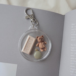 イニシャル shaka shaka key charm ( くま チョコ 星 アルファベット)