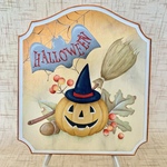 ＊トールペイント＊ ハロウィンプレート2022