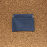 レザー　バネポーチ　カードケース　ヌバック