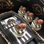 ディスプレイ用 お墓とカボチャのベリーマカロン