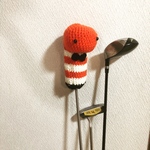 【3連休特別値下げ】¥1500→¥1100ゴルフのヘッドカバー（ニシキアナゴ）
