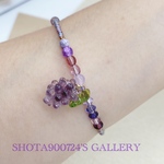 🍇［再販2] ピオーネ　葡萄　ブレスレット🍇　　#minne_new 