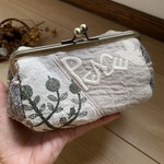 新作✨ミナペルホネンforest parade ×タンバリン がま口メイクポーチ　　ペンケース