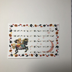 Halloweenデザインメモ♡ バラ 20枚セット  ハガキサイズ