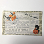 Halloween メッセージカード　名刺サイズ　厚手☆5枚入り♡