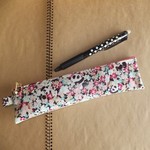 お花畑のパンダのビニコペンポーチ・パステル
