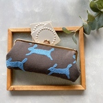 ハンドメイド　がま口　ペンケース