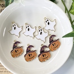 【8個】2種類ハロウィンチャーム　カン付き　