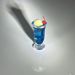ミニチュアクリームソーダ （青）オーダーメイド