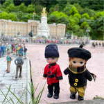 007 ミキちゃんマキちゃんフレンド　りくくん　イギリス風コーディネート　ジャケット　チェックパンツ