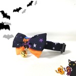 猫の首輪　ハロウィン・Jack-O-Lantern 