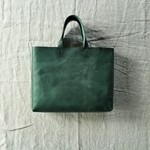 【S様オーダー品です】 『 霞 - kasumi - 』 革袋 deep green  S3 肘掛け