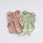 smoky pink OR mint greenカットレース ワンピ