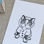雨の日のフレブルはんこ