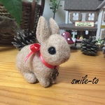 おすましうさちゃん※うさぎ※（茶）