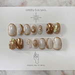 オリジナルネイルチップ　シアーホワイト　もやもやネイル💅✨