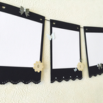 PhotoGarland＊フォトガーランド＊BLKハーフバースデー＊フォトアルバム