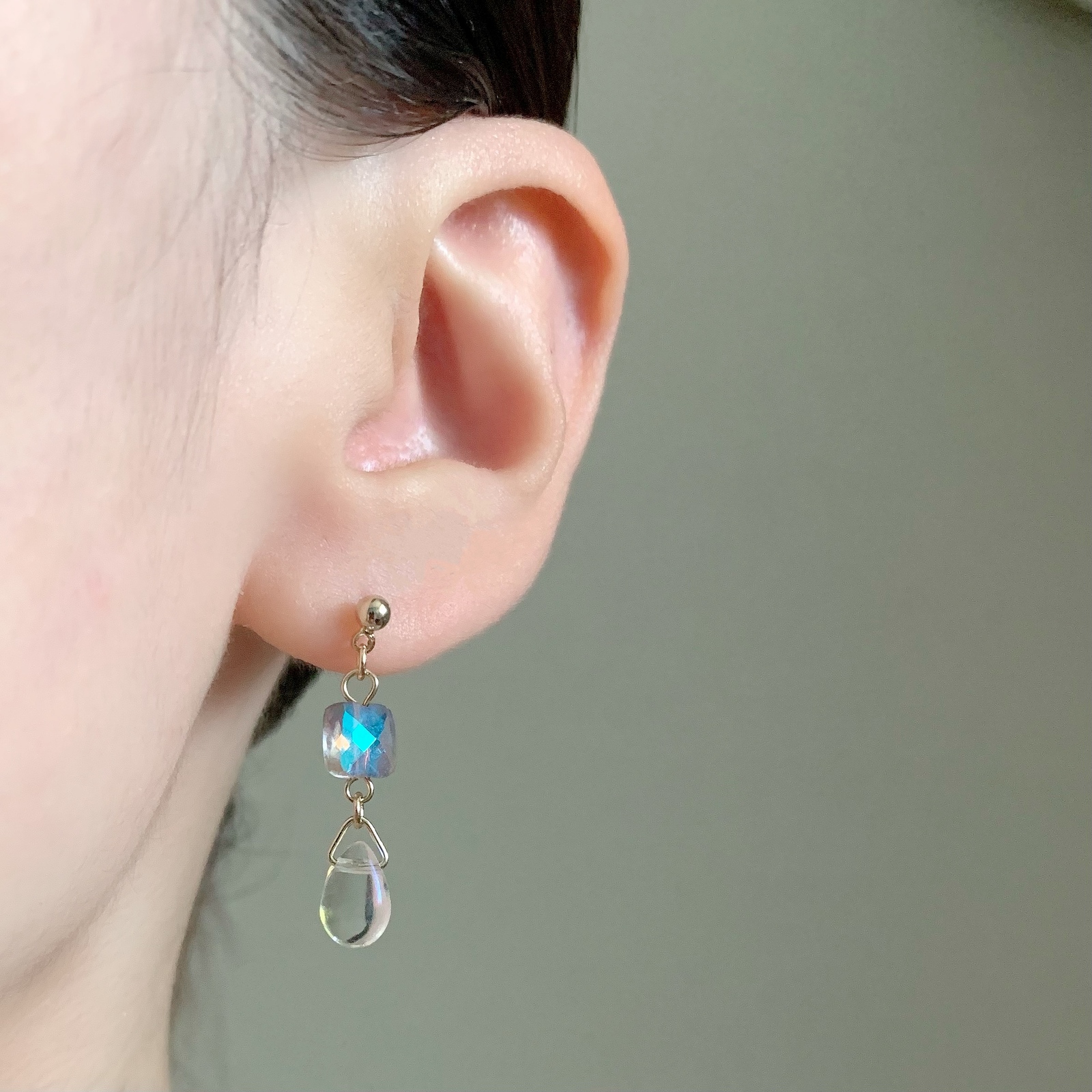 雲モチーフピアス 雲のピアス / Cloud Earrings | KataKoto