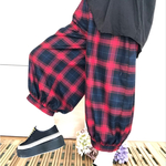 【人気】大人のバルーンパンツ★ポケット後ろ★定番♡タータンチェック