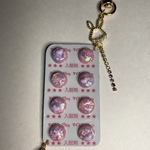 お薬チャーム　レジンキーホルダー