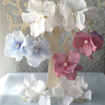 お花の ふんわり ピアス