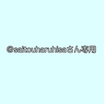 ＠saitouharuhisaさん専用