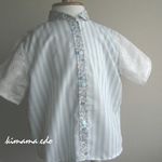 【sale】  カジュアルシャツ（ブルー）☆９０サイズ