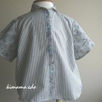 カジュアルシャツ（グレー）☆９０サイズ