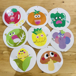 【再販‼︎】りんごがころころ●リングカード●保育教材●保育導入グッズ