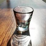 夜空の揺らぎ 冷酒グラス