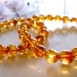 💖kameyokamesanyoさま♪ご予約💖👑富🌈繁盛✨幸運の石👑勇気☆希望☆太陽エネルギー☆🌈レインボー☆ブランデーファントムシトリン☆１０ｍｍ☆１８ｃｍ☆４本セット☆