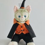 ジェラトーニ ※とんがり帽子+マント ハロウィン コスチュームセット オレンジ&黒