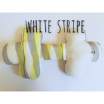Baby  pillow　/　white stripe